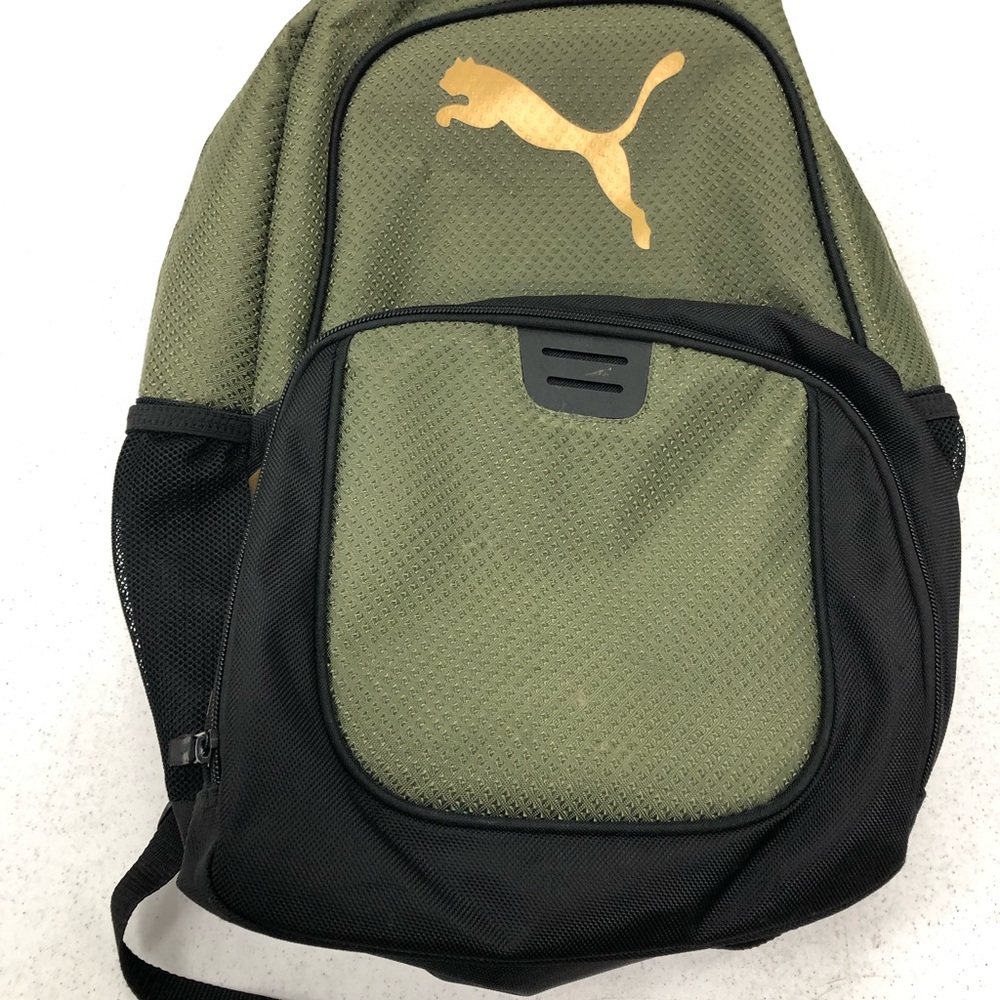 Puma Olive and Black Men's Backpack